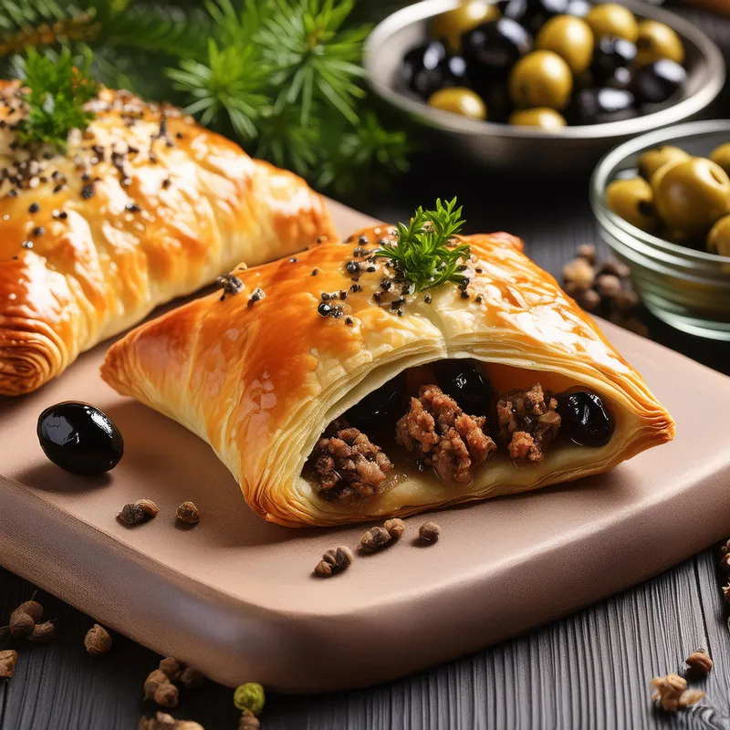 Savory Beef and Olive Turnovers image